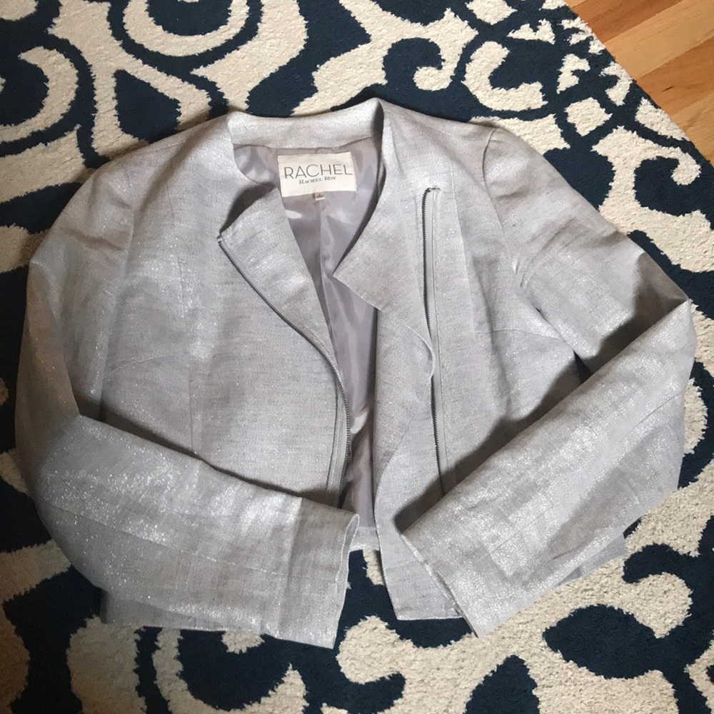 Rachel Roy silver jacket